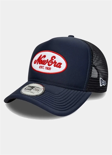 New Era Oval Patch Trucker Cap